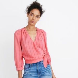 MADEWELL WRAP TOP